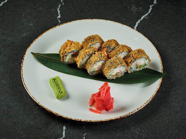 Principle - Темпурный ролл с лососем и чукой