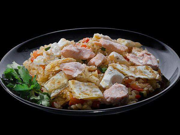 Японка - Японский плов с лососем