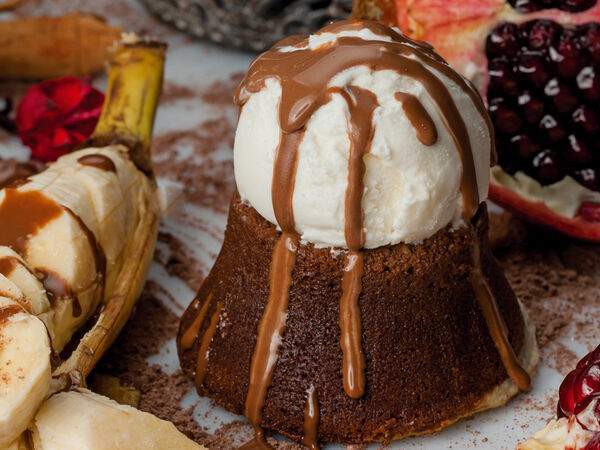 Gray Goose cafe - Шоколадный кейк с сыром Филадельфия