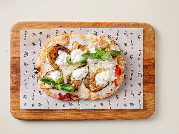 Pizza Point - Маленькая пицца Баклажаны и страчателла