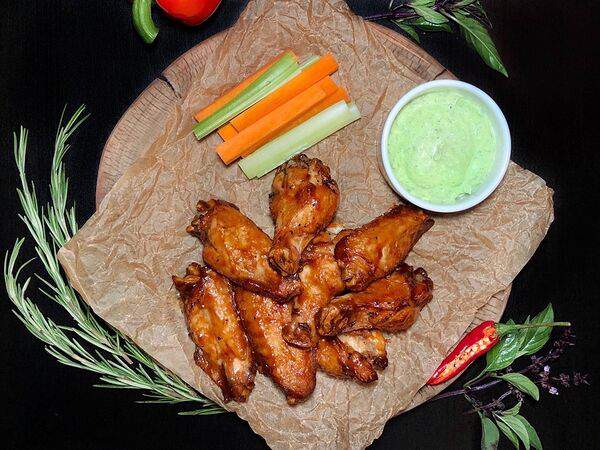 Вкус еды - Крылья BBQ