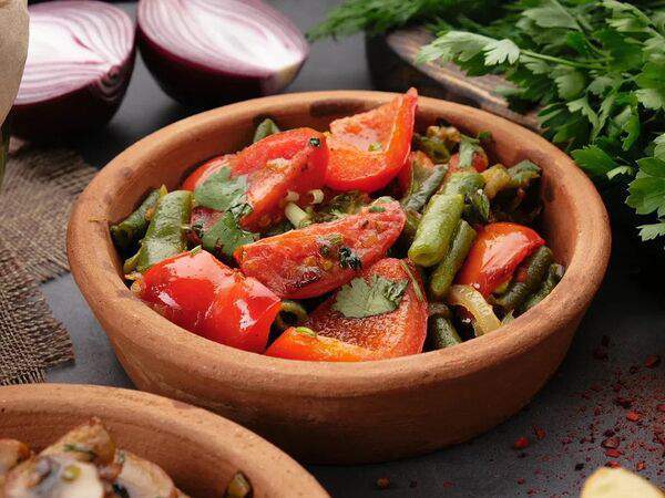 Чито Грито - Стручковая фасоль с овощами