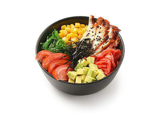 Сушивёсла - Поке с копченым угрем