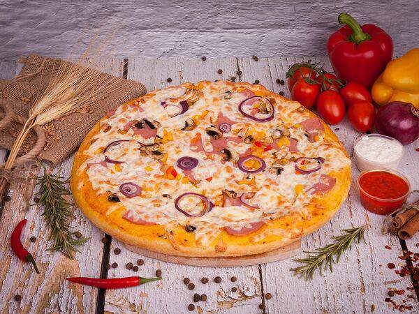 Осетинские пироги и пицца - Пицца Супер-мясная