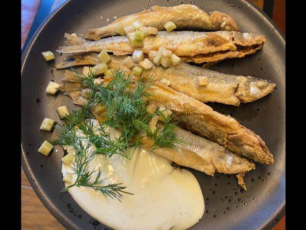 Waterzooi - Корюшка с цитрусовым йогуртом