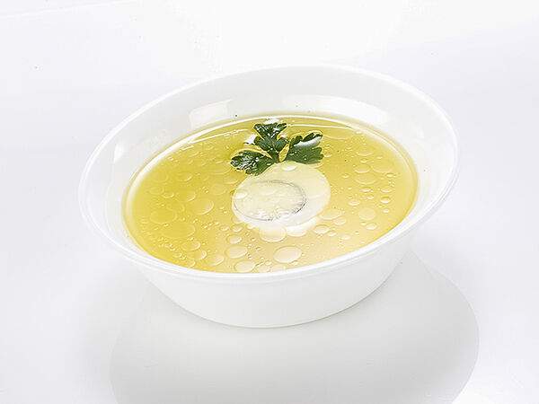 7 ложек - Бульон куриный с яйцом