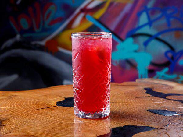 CoffeeВарим - Лимонад малина-манго собственного приготовления