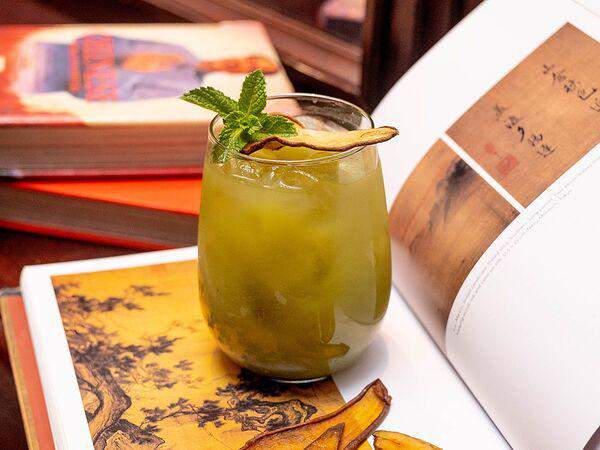 Китайская грамота - Лимонад грушевый с чаем маття