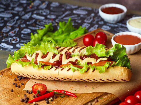 Crazy Cook - Хот-дог с курицей