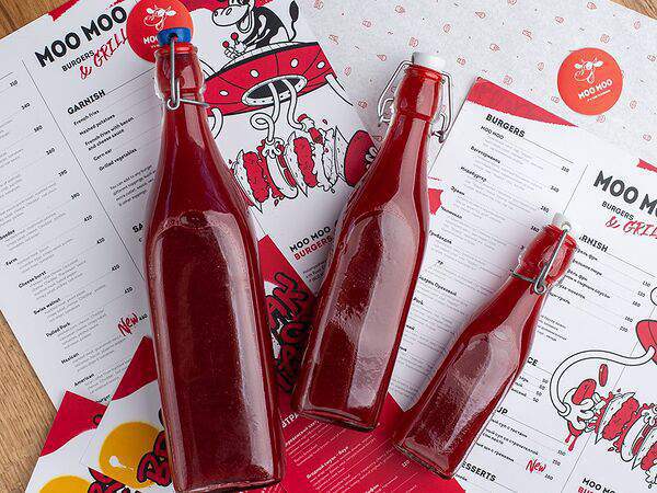 Moo Moo Burgers - Морс Клюква