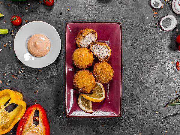 Суши-пати - Фаршированные шампиньоны