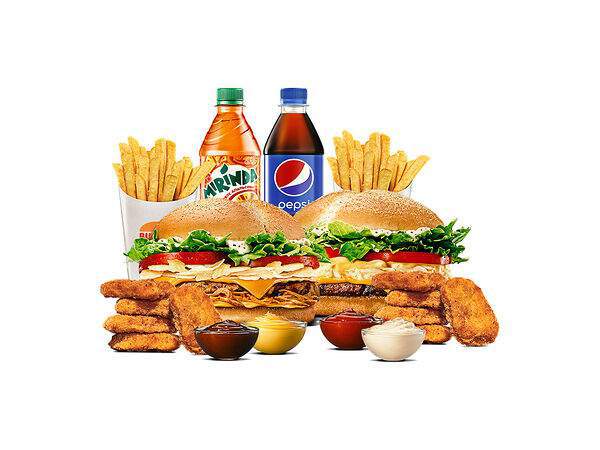 Burger King - Комбо на двоих Скажите сыр