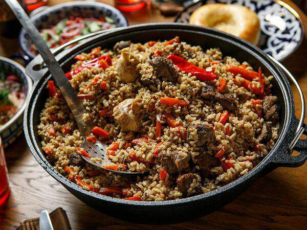 Ресторан Каре - Узбекский плов с бараниной