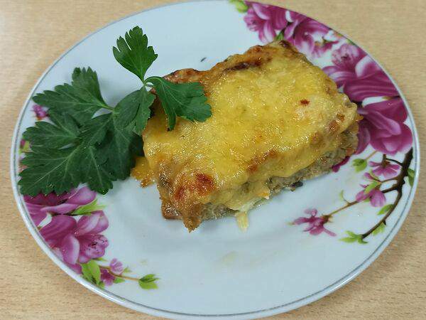 Обеды на Баррикадной - Лазанья с капустным листом