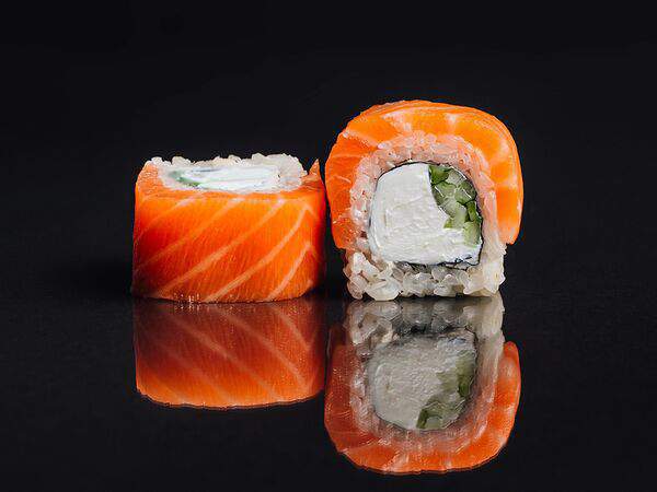 Fish & rice - Ролл Филадельфия с лососем