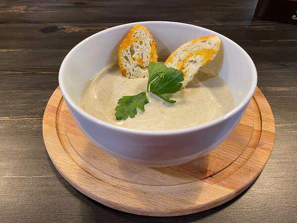 Синий Лось - Грибной крем-суп