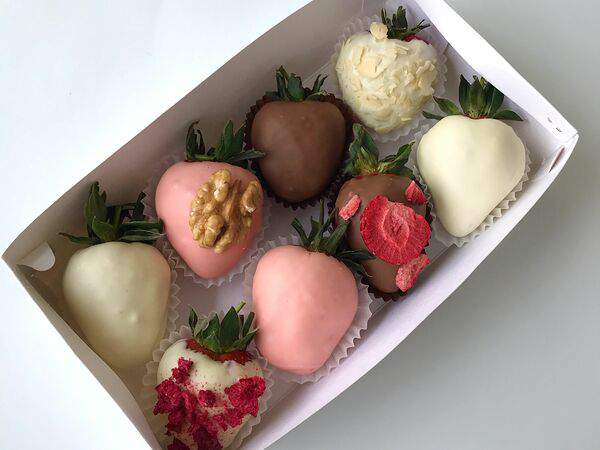 Merci-клубника в шоколаде - Клубничный набор №8