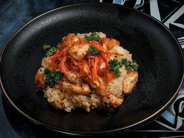 Grizzly Food - Рис Тяхан с курицей