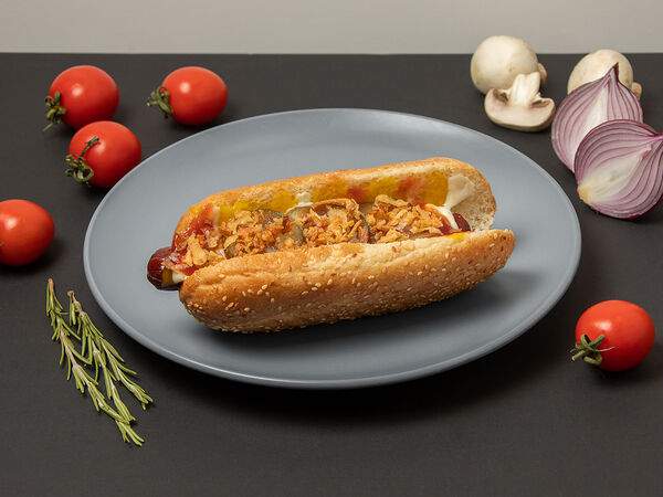 Mi Pizza - Датский хот-дог с говяжьей сосиской