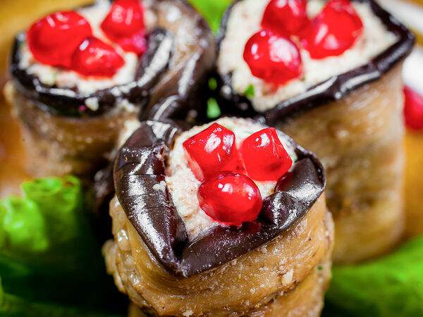 Оджахури - Баклажаны пикантные