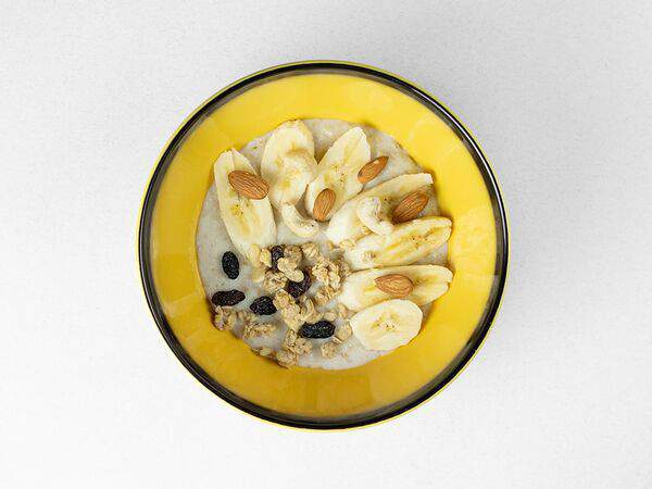 Eat fresh - Каша овсяная с бананом и орехами