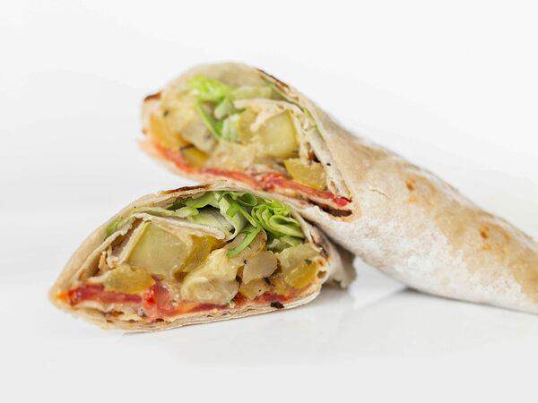 JOY.healthy.point - Безглютеновый ролл с хумусом