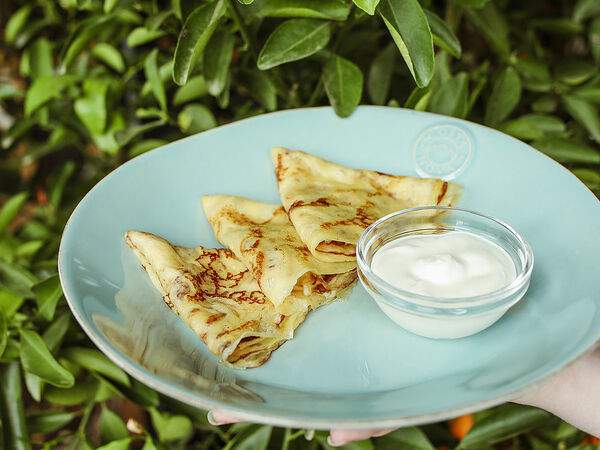 Сыроварня - Блины со сметаной 3 шт