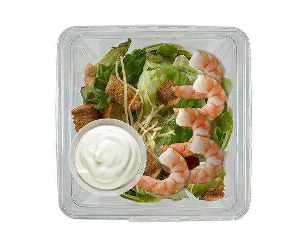 Тарелка - Цезарь с креветками