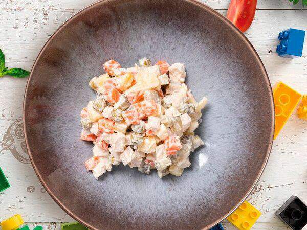 Чайхона №1 Тимура Ланского - Оливье детский