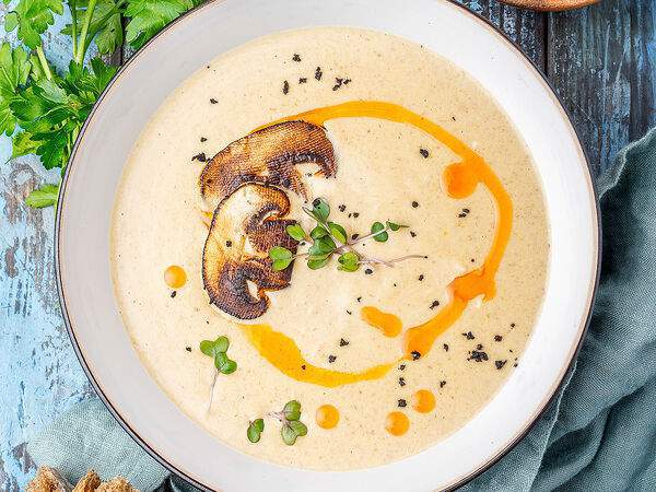 Пряности & Радости - Крем-суп грибной