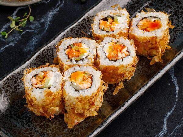 Баклажан Горьковская - Ролл Бонито с тунцом