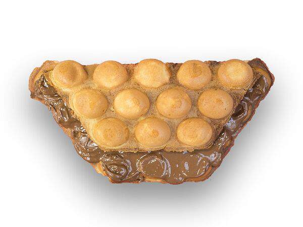 Bubble waffle - Ванильная вафля с Nutella