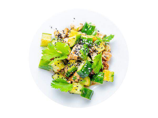 Мандарин - Молодые огурцы с цыплёнком