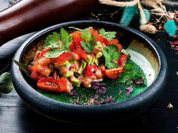 Березка - Севиче из лосося и авокадо