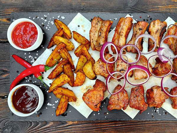 BBQ Burger - Сет cвинoй