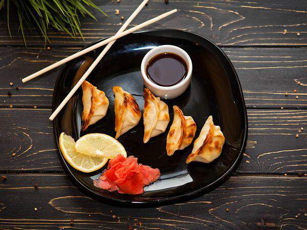 Пельмения - Яки-гедза с креветками