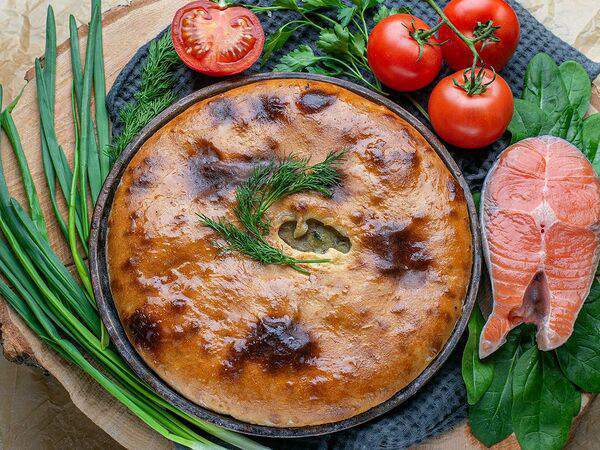 ОкПирог - Пирог с сёмгой