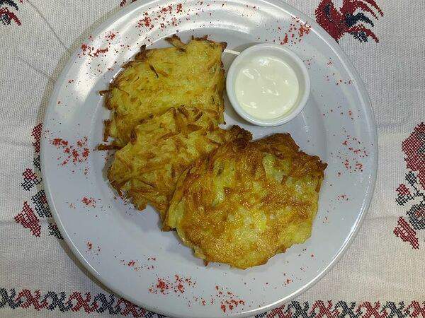 Корчма Гоголь - Драники со сметаной