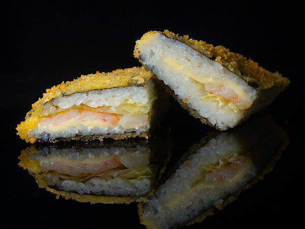 Cити ролл - Японский сендвич с креветкой