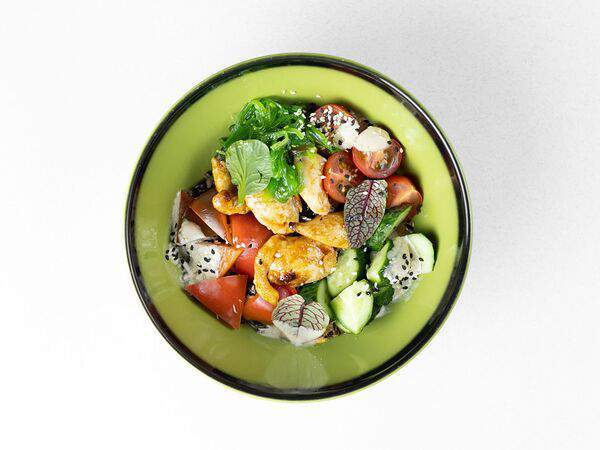 Eat fresh - Боул с курицей и черным рисом