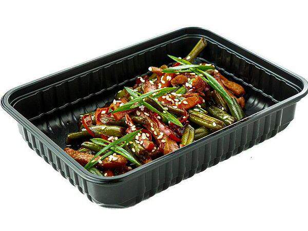 Gastro Pub Hooligans - Курица терияки с зелёной фасолью по-китайски