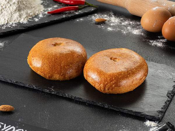 Булочка - Пирожок с картофелем и грибами