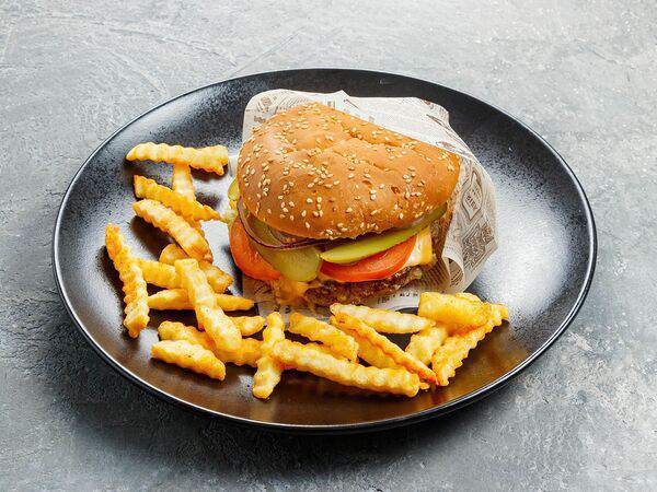 Jager Meet to Eat - Бургер с котлетой из мраморной говядины