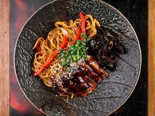 Рамен с уткой - Лапша с уткой