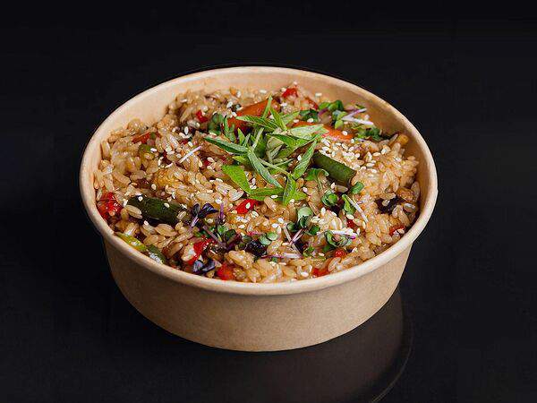 Fish & rice - Рис с овощами