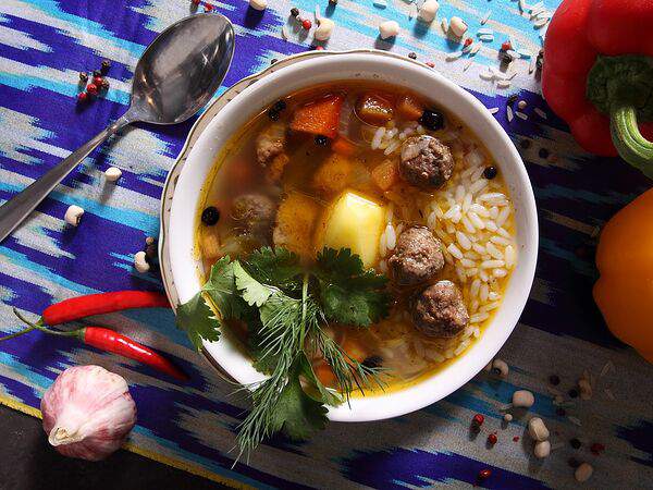 Чайхана Экспресс & Самса - Суп Мастава