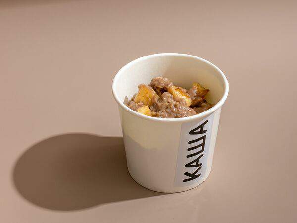 Greenbox - Каша овсяная на кокосовом молоке с бананом и какао