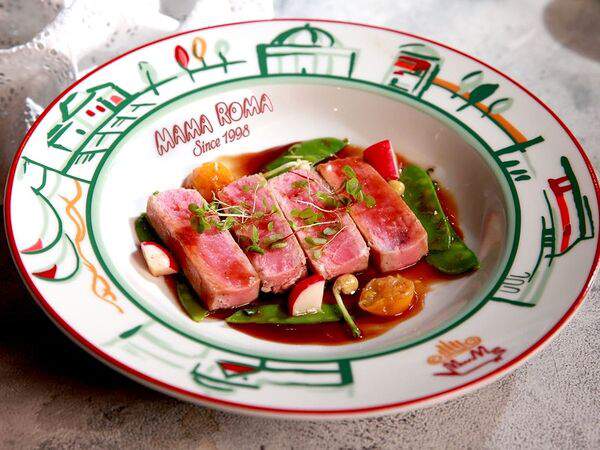 Мама Рома - Филе тунца с апельсином и медовой горчицей