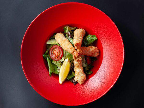 Goodson bar - Салат с креветками темпура