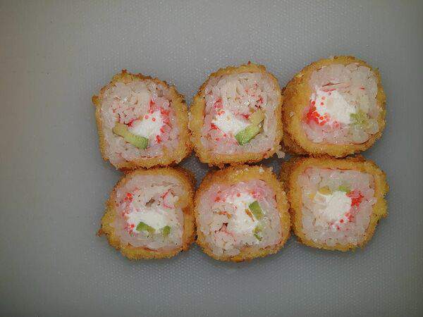 Суши & Пицца Красти & Крабс - Горячий ролл с крабом